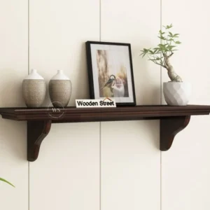 Keller Wall Shelves ( Walnut Finish )