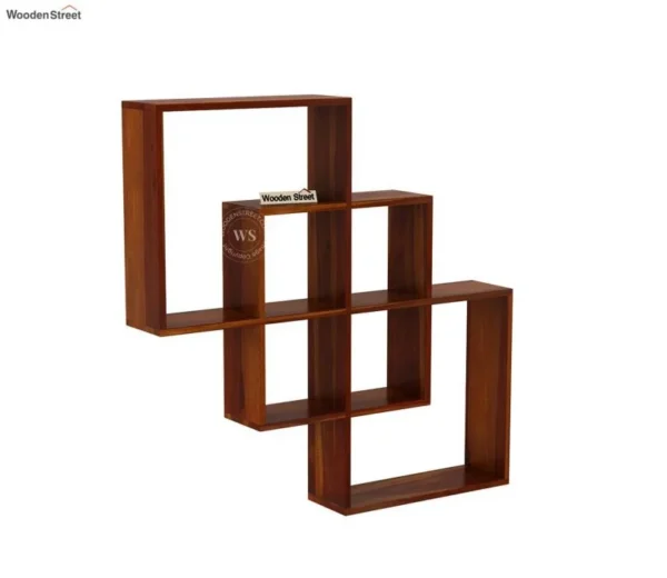 Grizzo Wall Shelf ( Honey Finish ) - Image 2