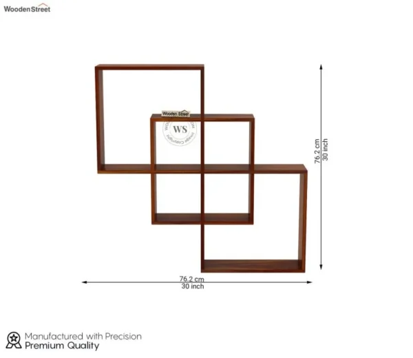 Grizzo Wall Shelf ( Honey Finish ) - Image 5