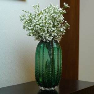 Verdant Glass Vase