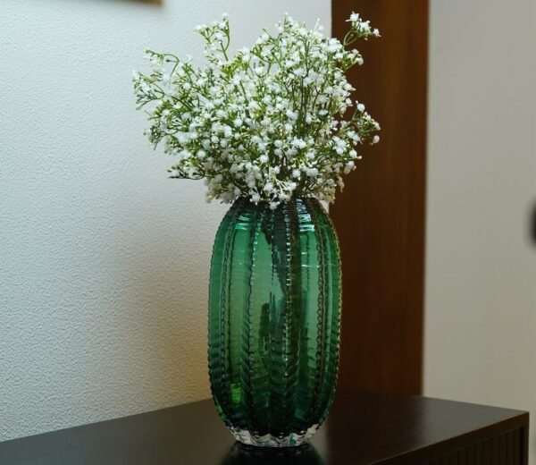 Verdant Glass Vase