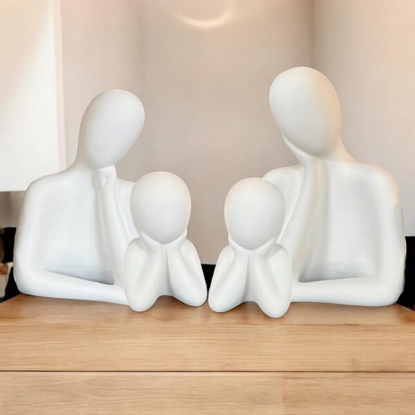 Ceramic Thinker Sculpture - Image 2