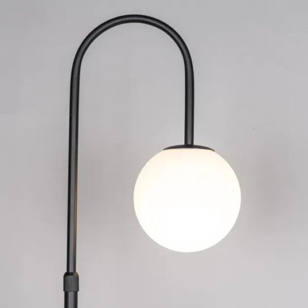 Take A Trip (Black) Marble Floor Lamp - Image 2