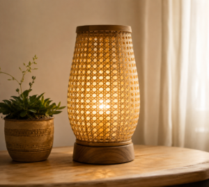 LED Decorative Table Lamp (Bamboo Style)